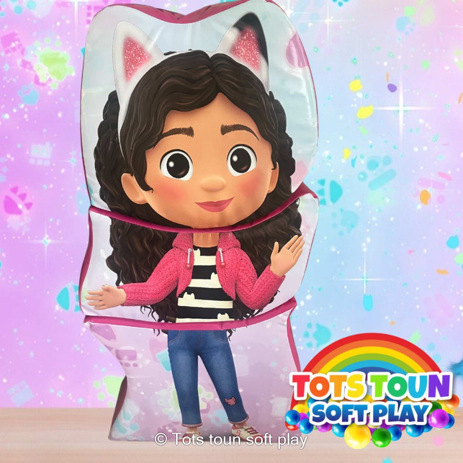 Gabbys Dollhouse Stackable Best Bouncy Castle Hire, Soft Play Hire