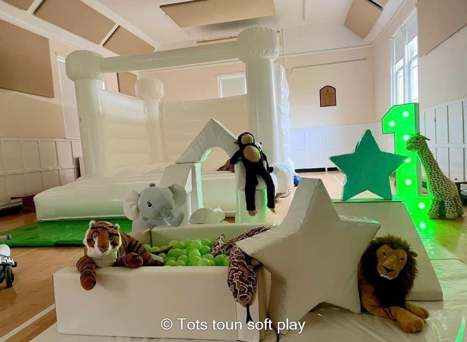 White Soft Play Hire Bouncy Castle Hire, Soft Play Hire, Kids