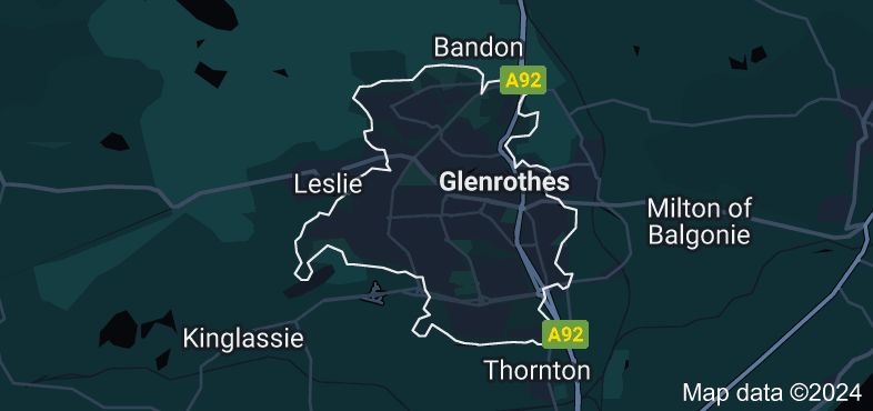 Map of Glenrothes